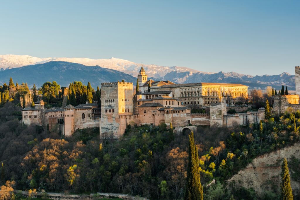 Alhambra palace in Granada,Spain